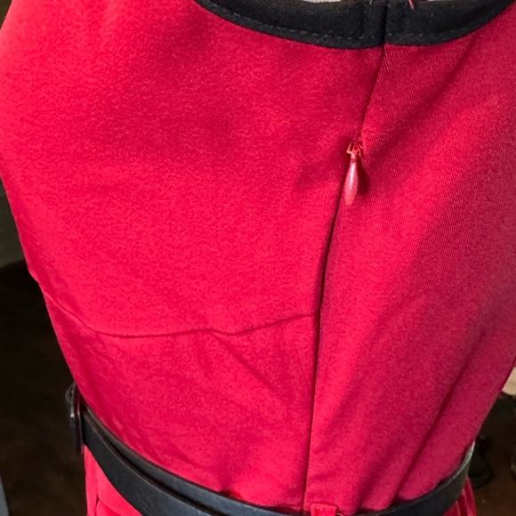 Lindy Bop Red Heidi Pinup Dress - Picture 9 of 11